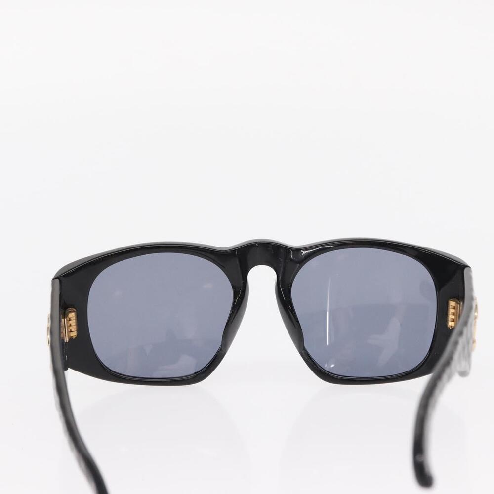 CHANEL COCO Mark Sunglasses plastic Black CC Auth 157822 - Picture 2 of 13